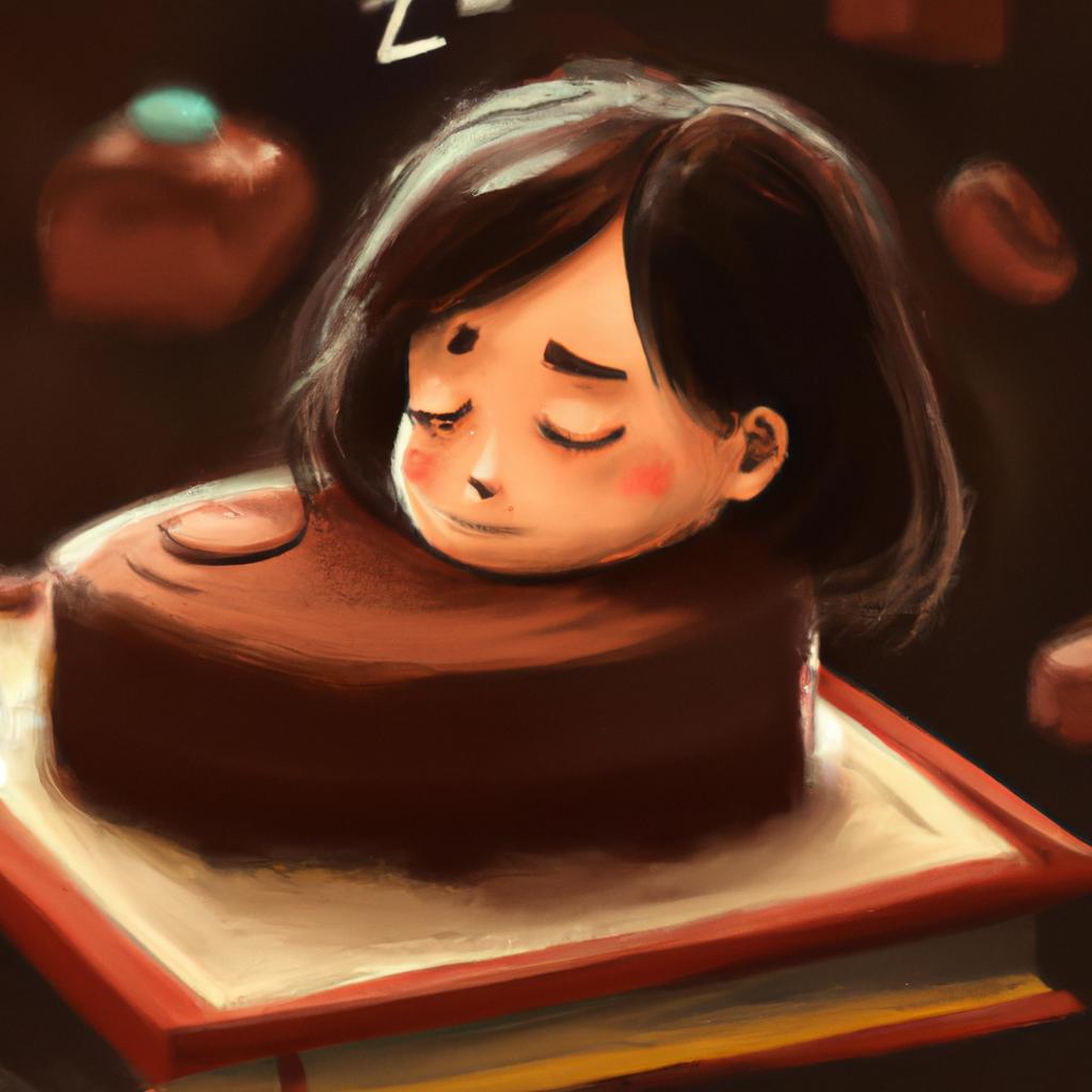 Imagem de capa do post Descubra o que Significa Sonhar com Bolo de Chocolate Recheado! com um desenho digital