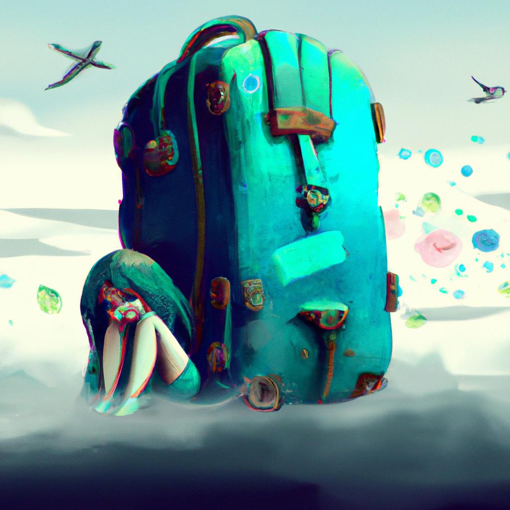 Imagem de capa do post "Descubra o que Significa Sonhar com Bolsa Grande!" com um desenho digital