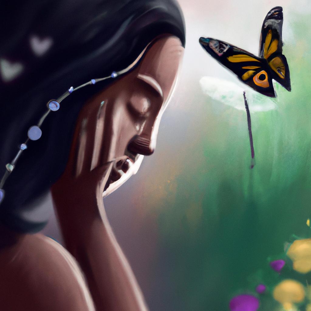 sonhar com borboleta grande e preta2