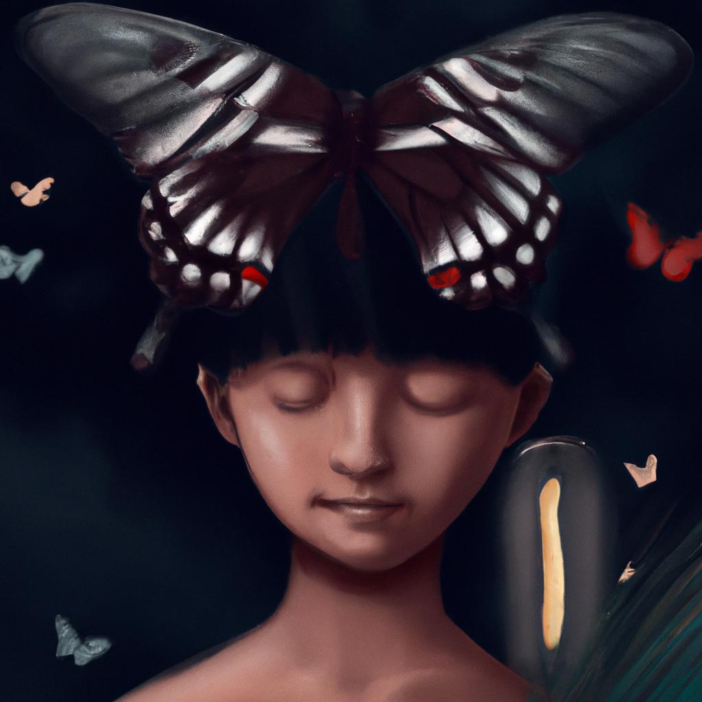 sonhar com borboleta grande e preta3