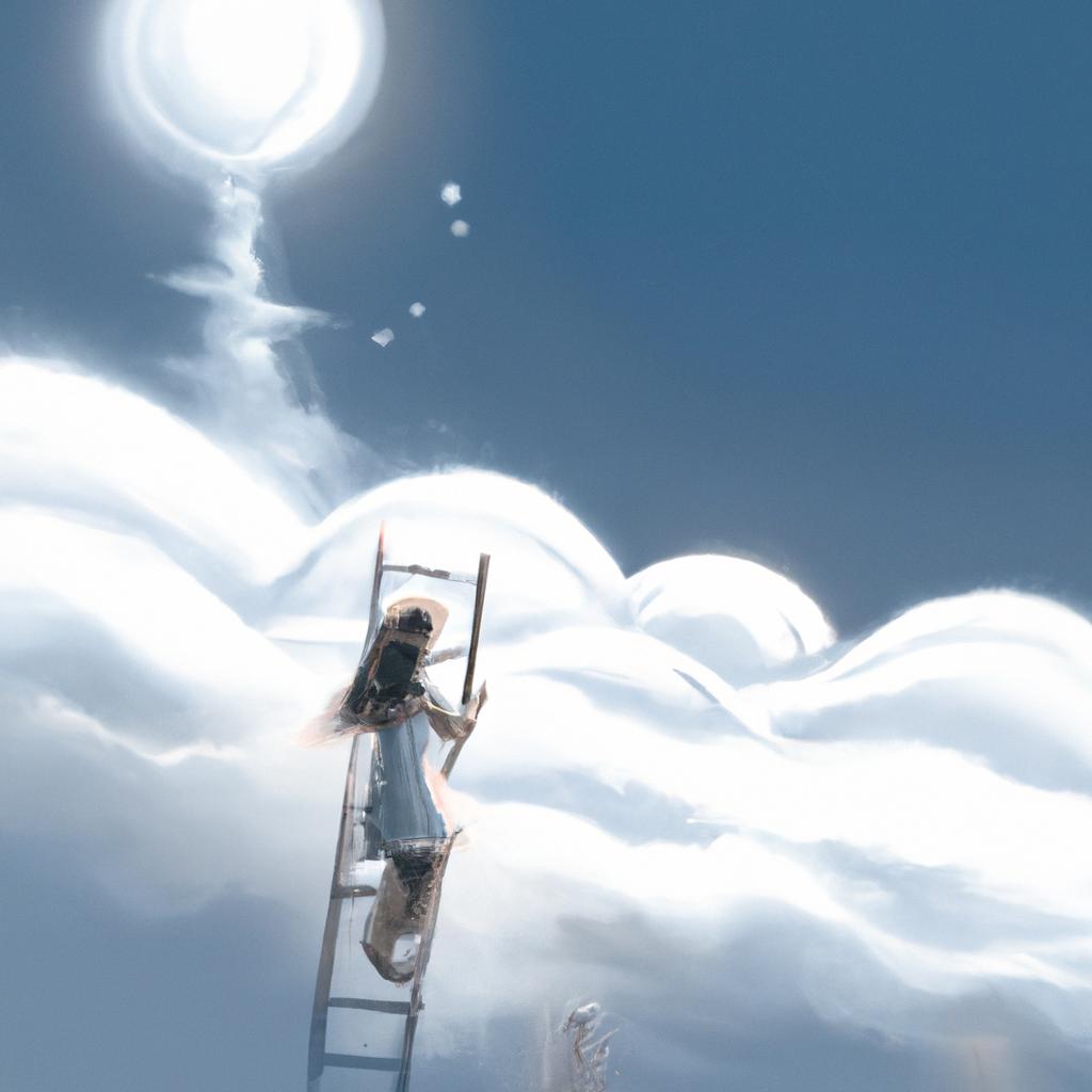 Imagem de capa do post "Sonhar com Branco: Descubra o Significado Secreto!" com um desenho digital