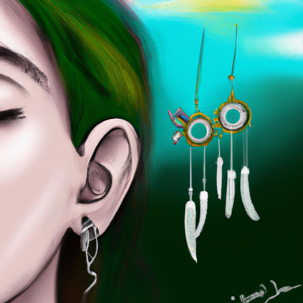Imagem de capa do post "Sonhar com Brincos Revela Seu Desejo Oculto!" com um desenho digital