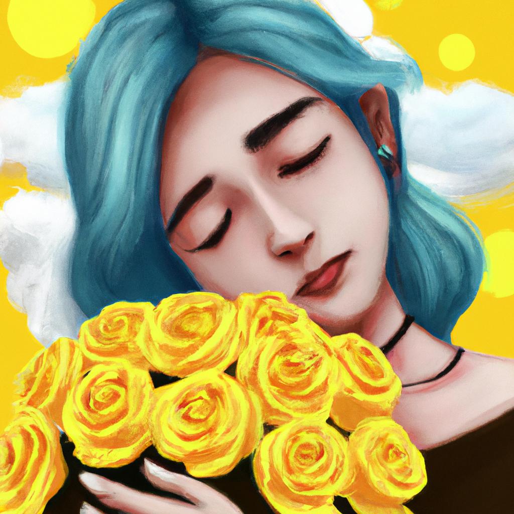 sonhar com buque de rosas amarelas3