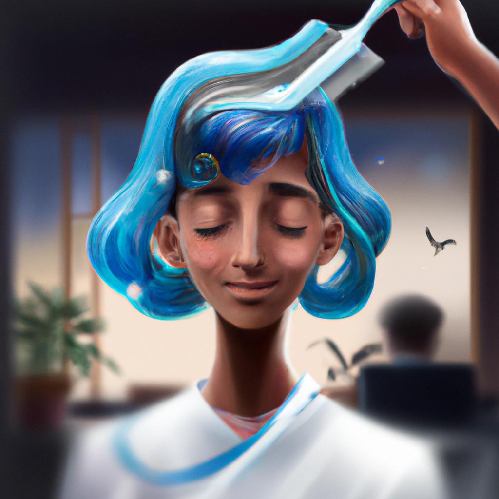 Imagem de capa do post "Descubra o que significa Sonhar com Cabeleireiro!" com um desenho digital
