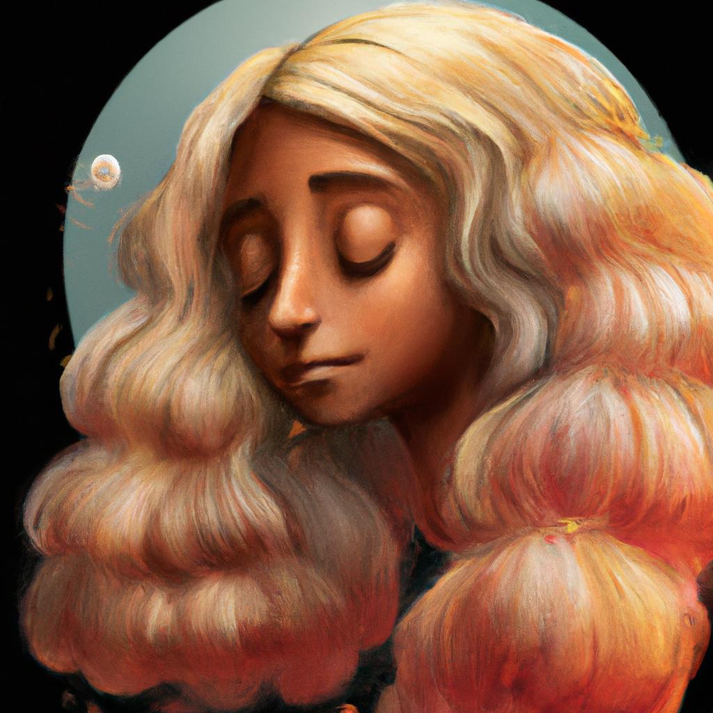 Imagem de capa do post Sonhar com Cabelo Bonito e Grande: Descubra o Significado! com um desenho digital