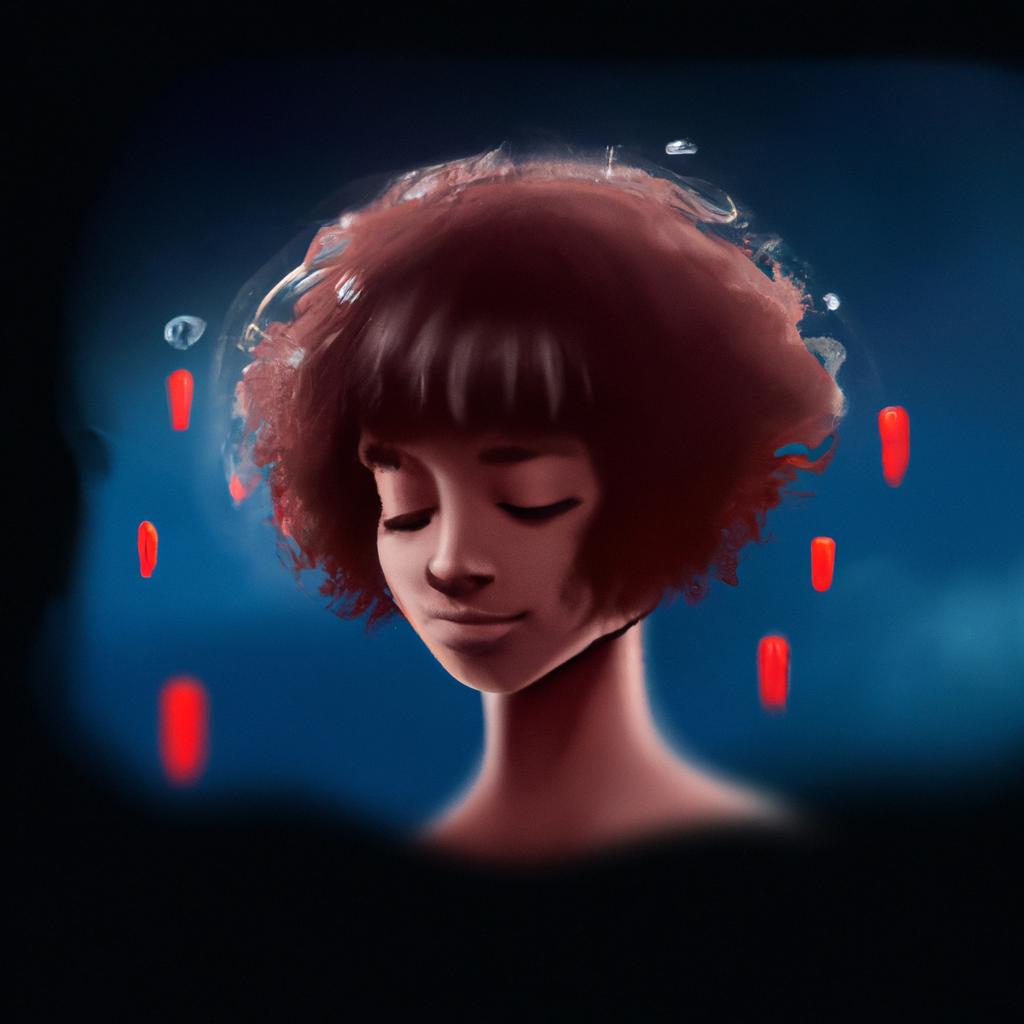 Imagem de capa do post Sonhar com Cabelo Cacheado Curto: Entenda o Significado! com um desenho digital