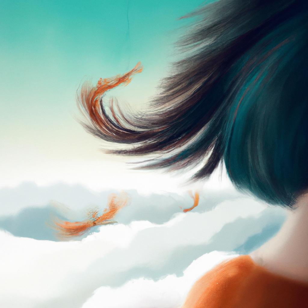 Imagem de capa do post "Sempre Sonhei com Cabelo Caindo de Outra Pessoa? Descubra o Significado!" com um desenho digital