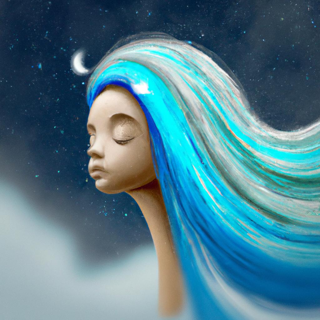 Imagem de capa do post Sonhar com Cabelo Comprido: Descubra o Significado! com um desenho digital