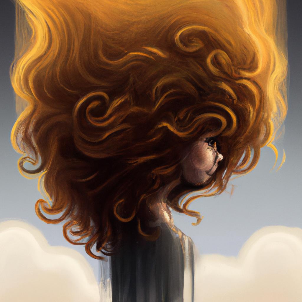 sonhar com cabelo grande e cacheado3
