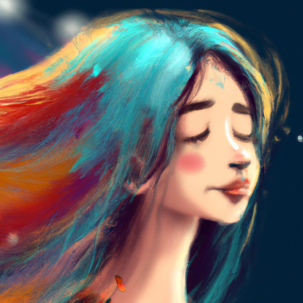 Imagem de capa do post "Descubra o Significado de Sonhar com Cabelo Macumba!" com um desenho digital