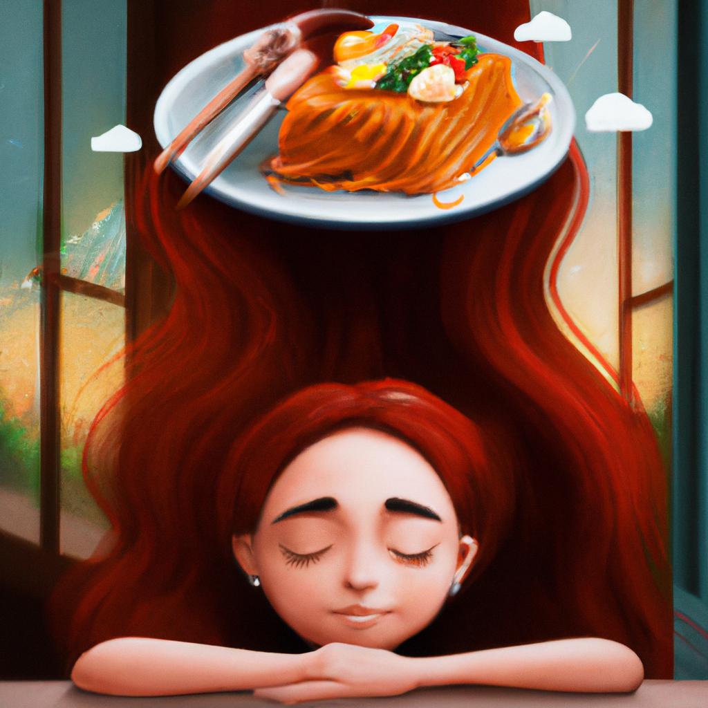 sonhar com cabelo na comida4