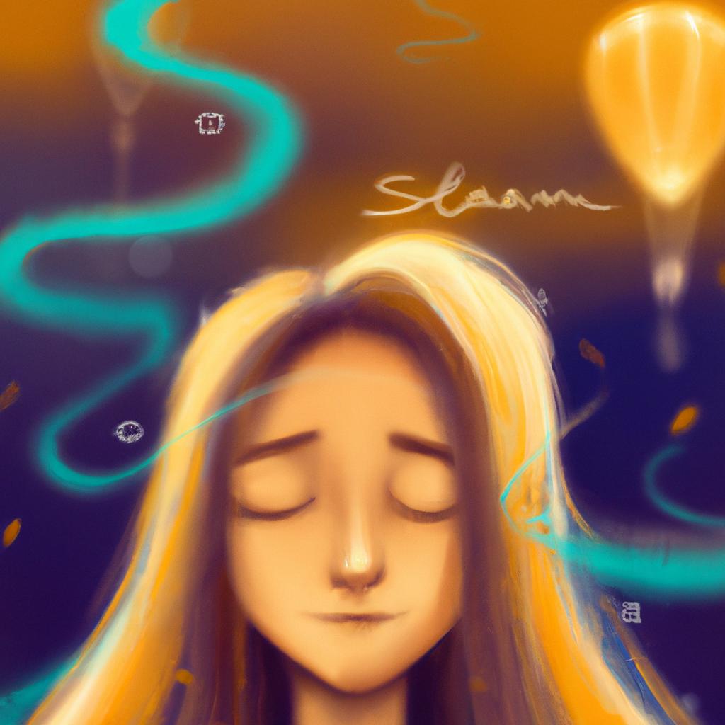 Imagem de capa do post "Descubra o que Significa Sonhar com Cabelo: Surpreendente!" com um desenho digital