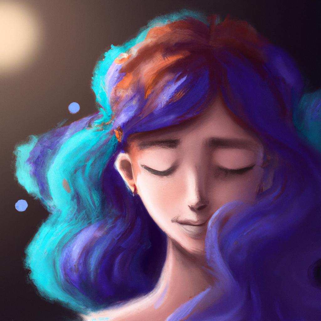 Imagem de capa do post Sonhar com Cabelo Volumoso: Descubra seu Significado! com um desenho digital