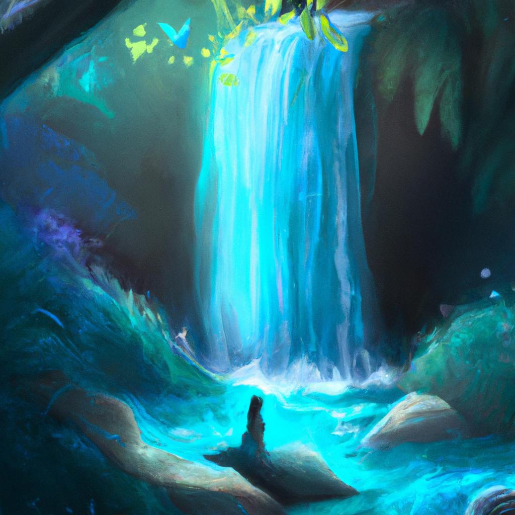 sonhar com cachoeira aguas cristalinas2