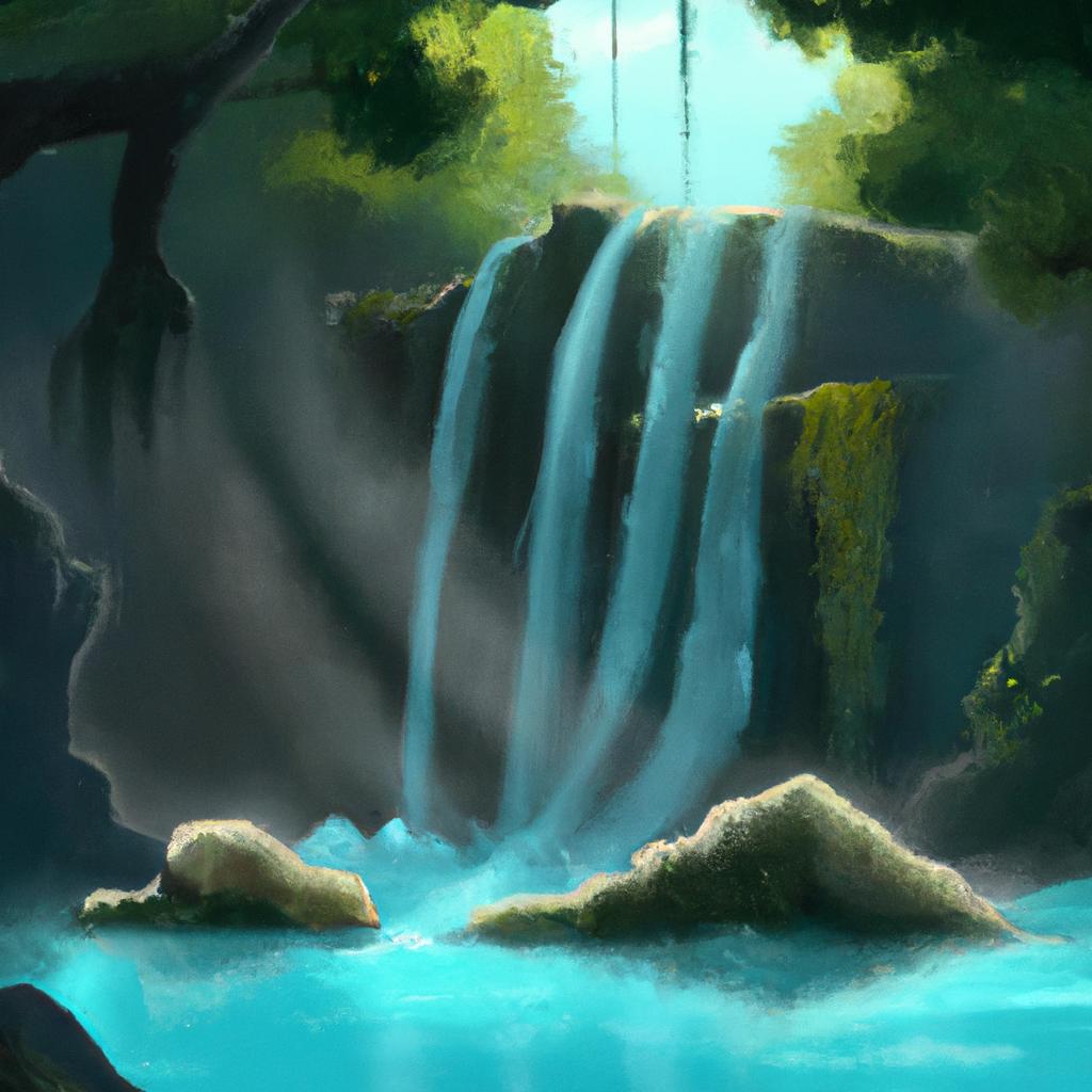 sonhar com cachoeira aguas cristalinas4