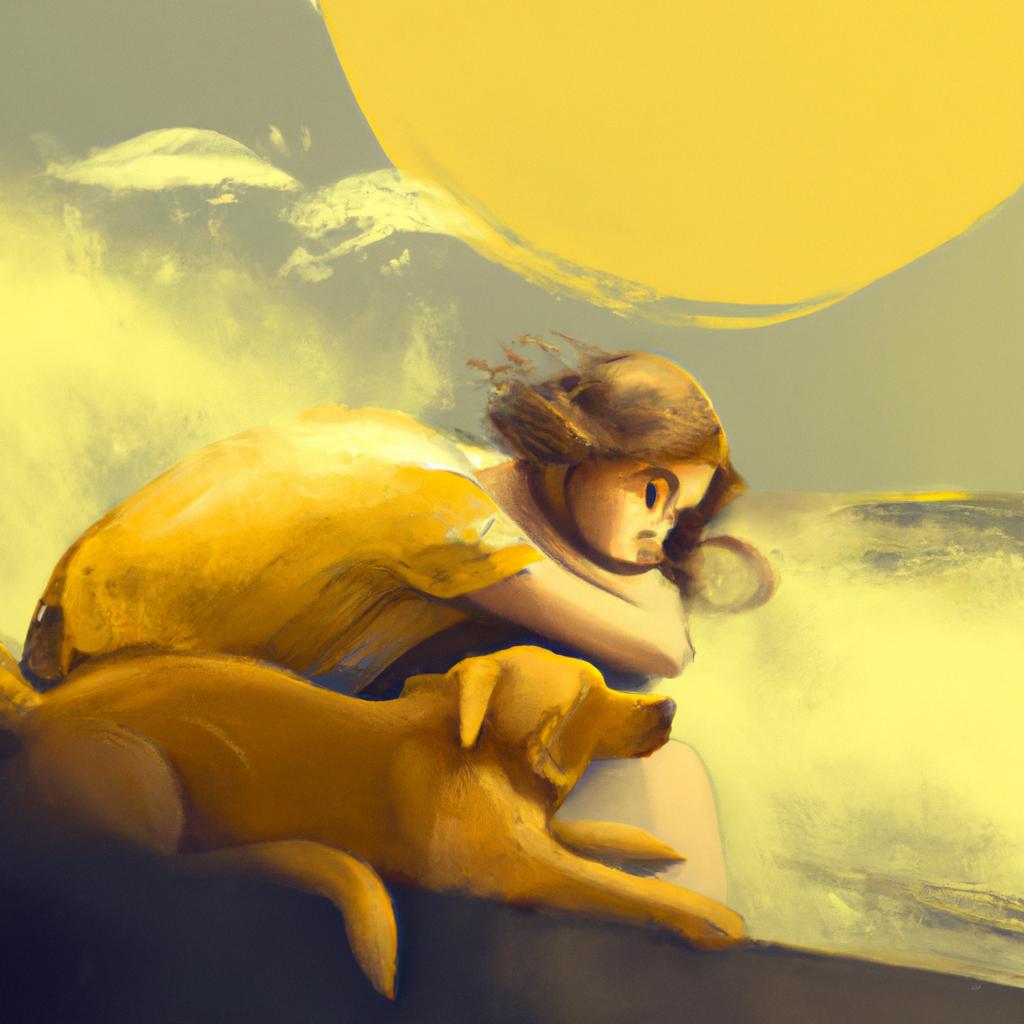 sonhar com cachorro amarelo2