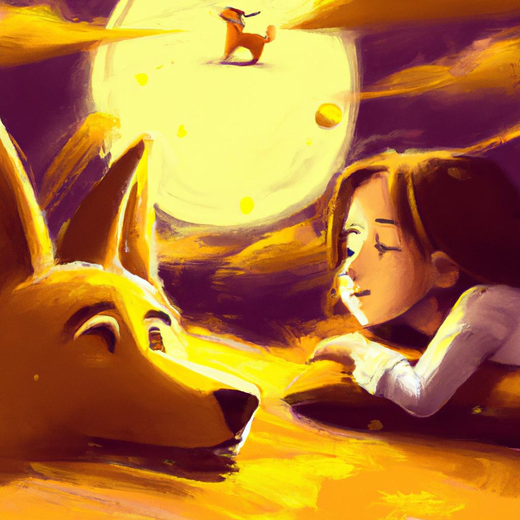 sonhar com cachorro amarelo4