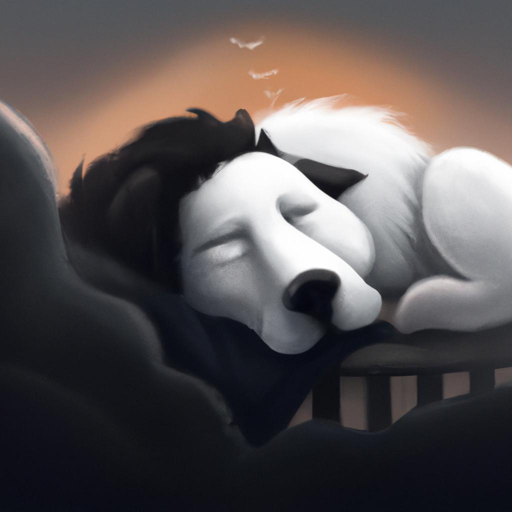 Imagem de capa do post Descubra o Significado de Sonhar com Cachorro Branco e Preto! com um desenho digital
