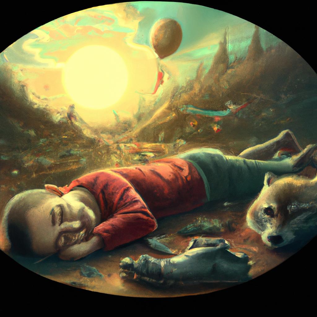Imagem de capa do post "Sonhar com Cachorro Matando Gato: Entenda o Significado!" com um desenho digital