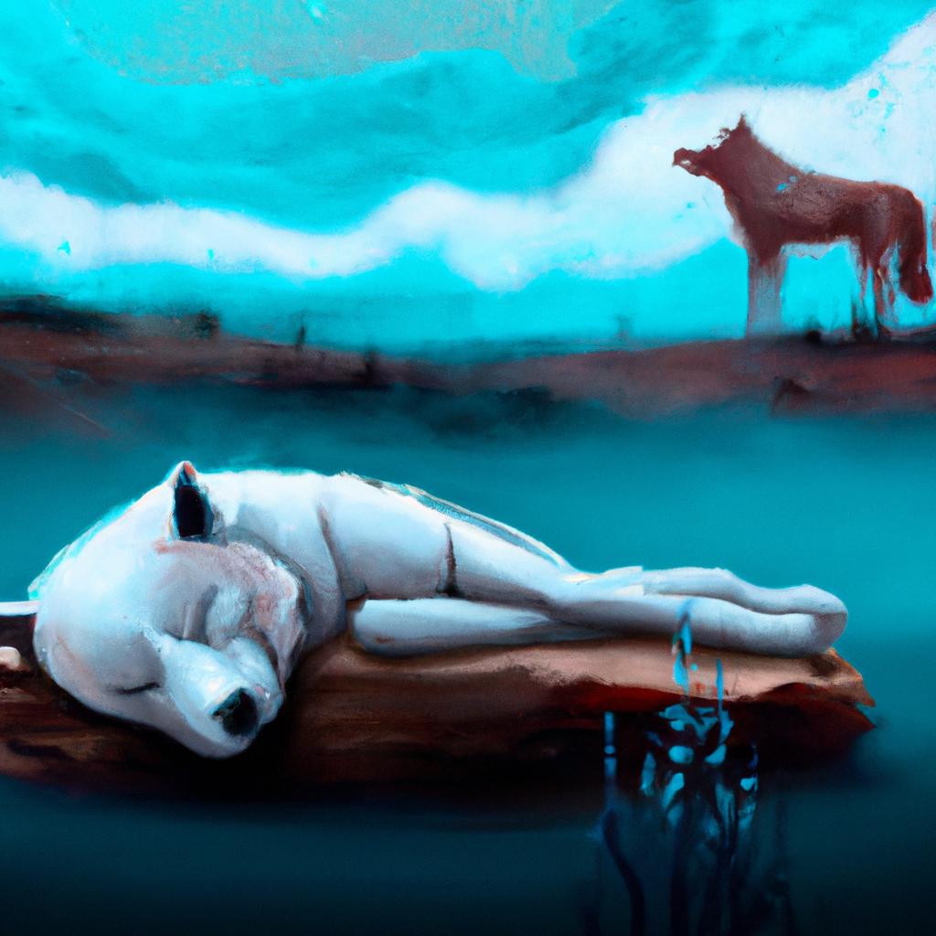 Imagem de capa do post Sonhar com Cachorro Morto e Depois Vivo: Entenda o Significado! com um desenho digital
