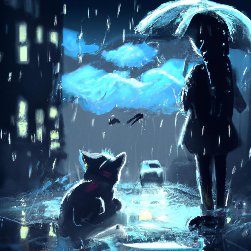 sonhar com cachorro na chuva2