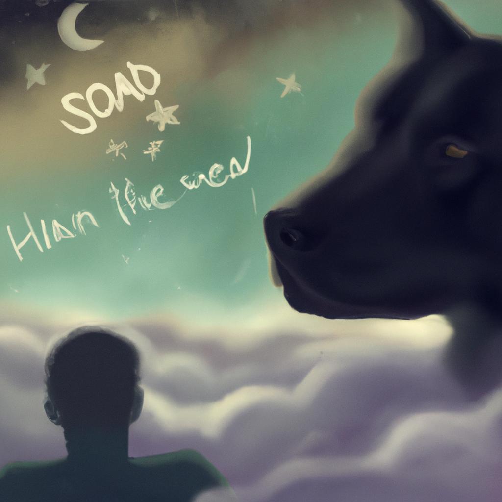 sonhar com cachorro preto bravo2