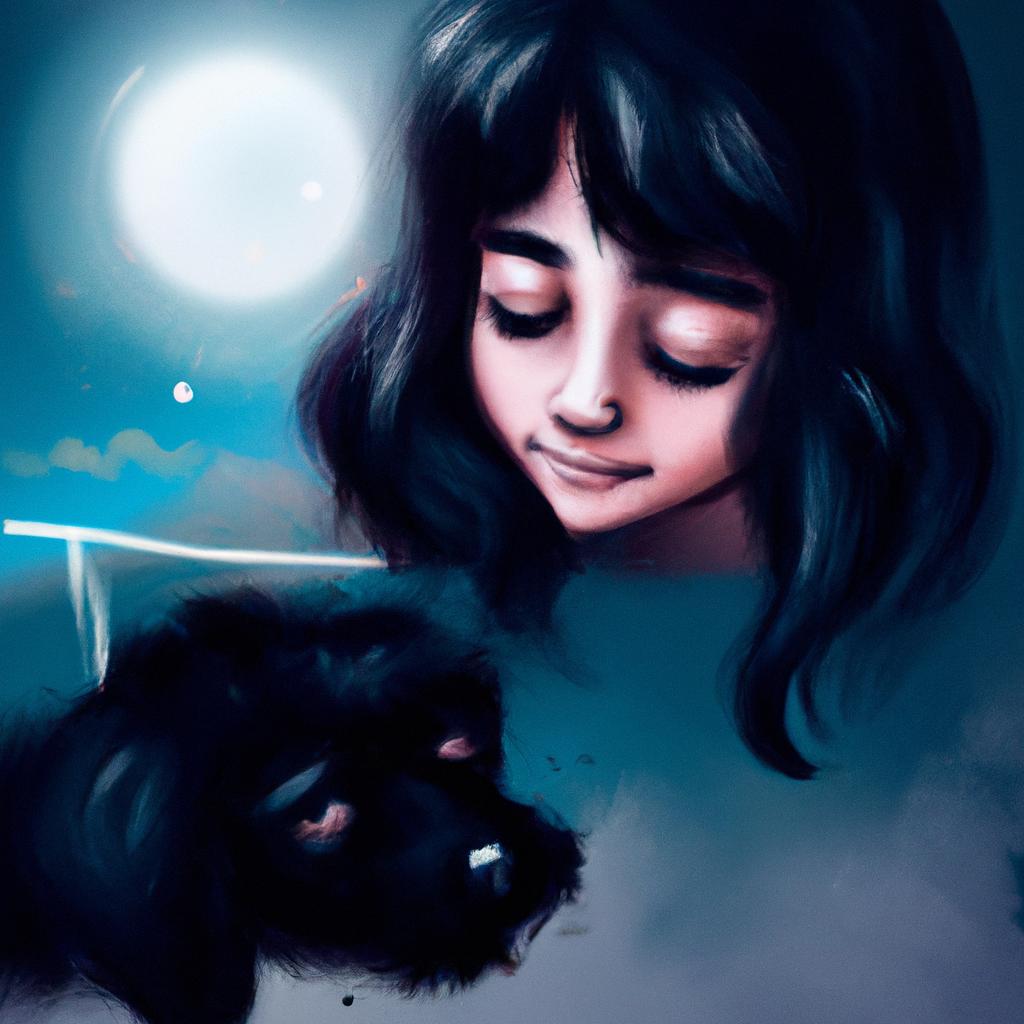 sonhar com cachorro preto pequeno2