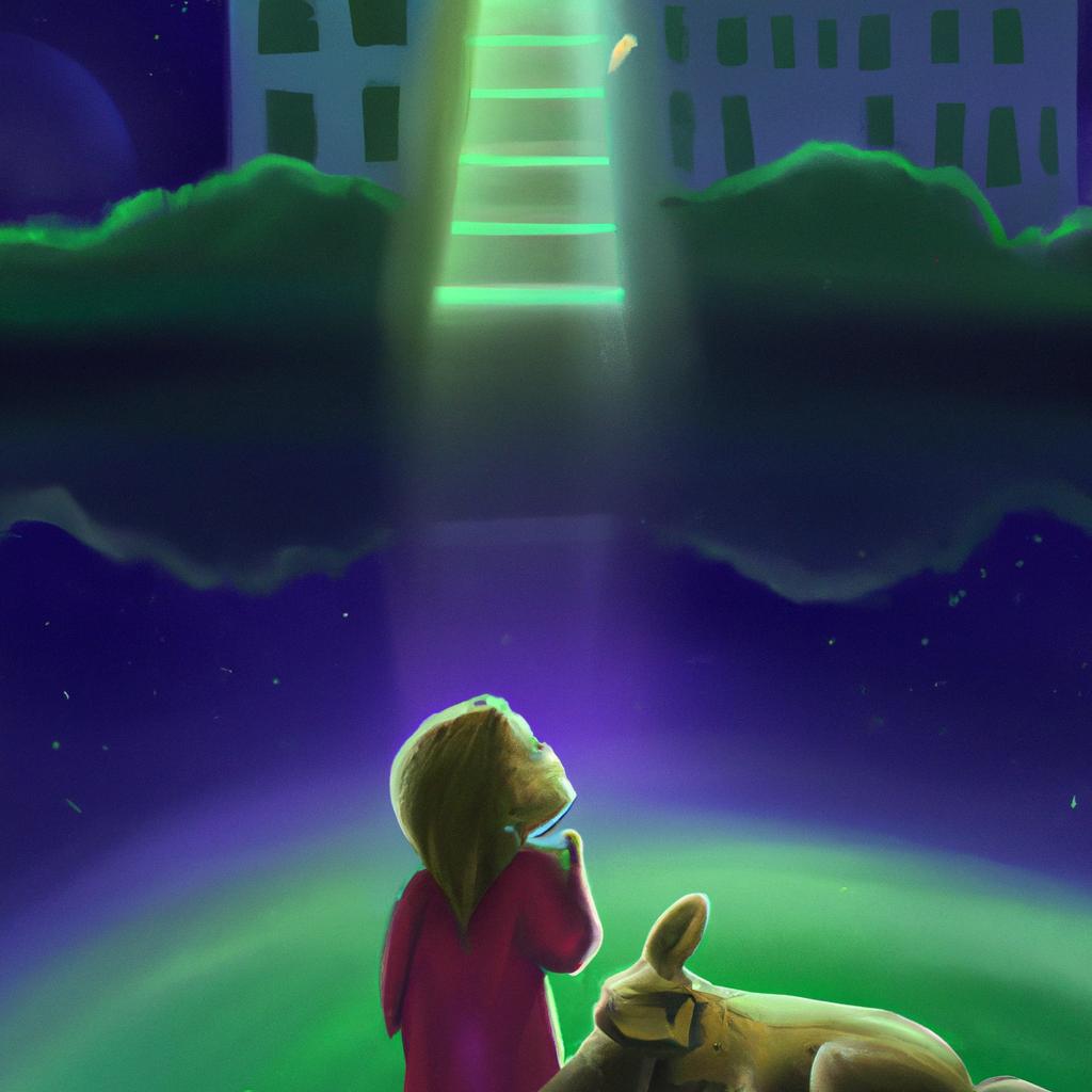Imagem de capa do post "Sonhar com Cachorro: o Que Significa para a Sua Vida?" com um desenho digital