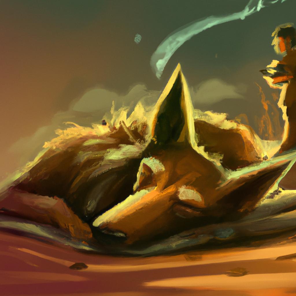 Imagem de capa do post Sonhar com Cachorro Valente: Descubra o Significado! com um desenho digital