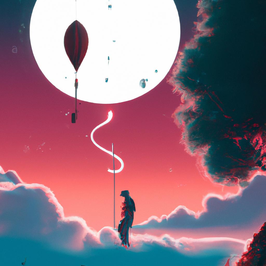 Imagem de capa do post "Sonhar com Cair: Entenda o Significado e Descubra o Que Pode Acontecer!" com um desenho digital