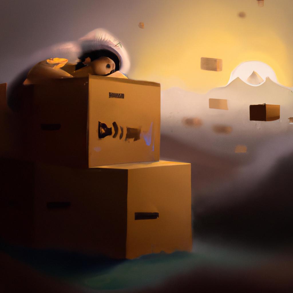 Imagem de capa do post "Descubra o que Significa Sonhar com Caixões!" com um desenho digital