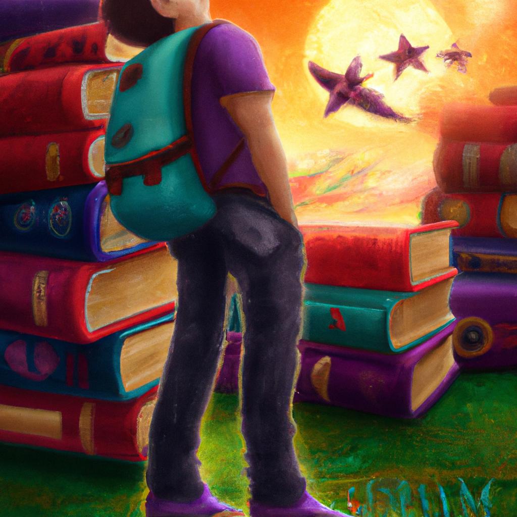 Imagem de capa do post "Descubra o que Significa Sonhar com Calça Livro!" com um desenho digital