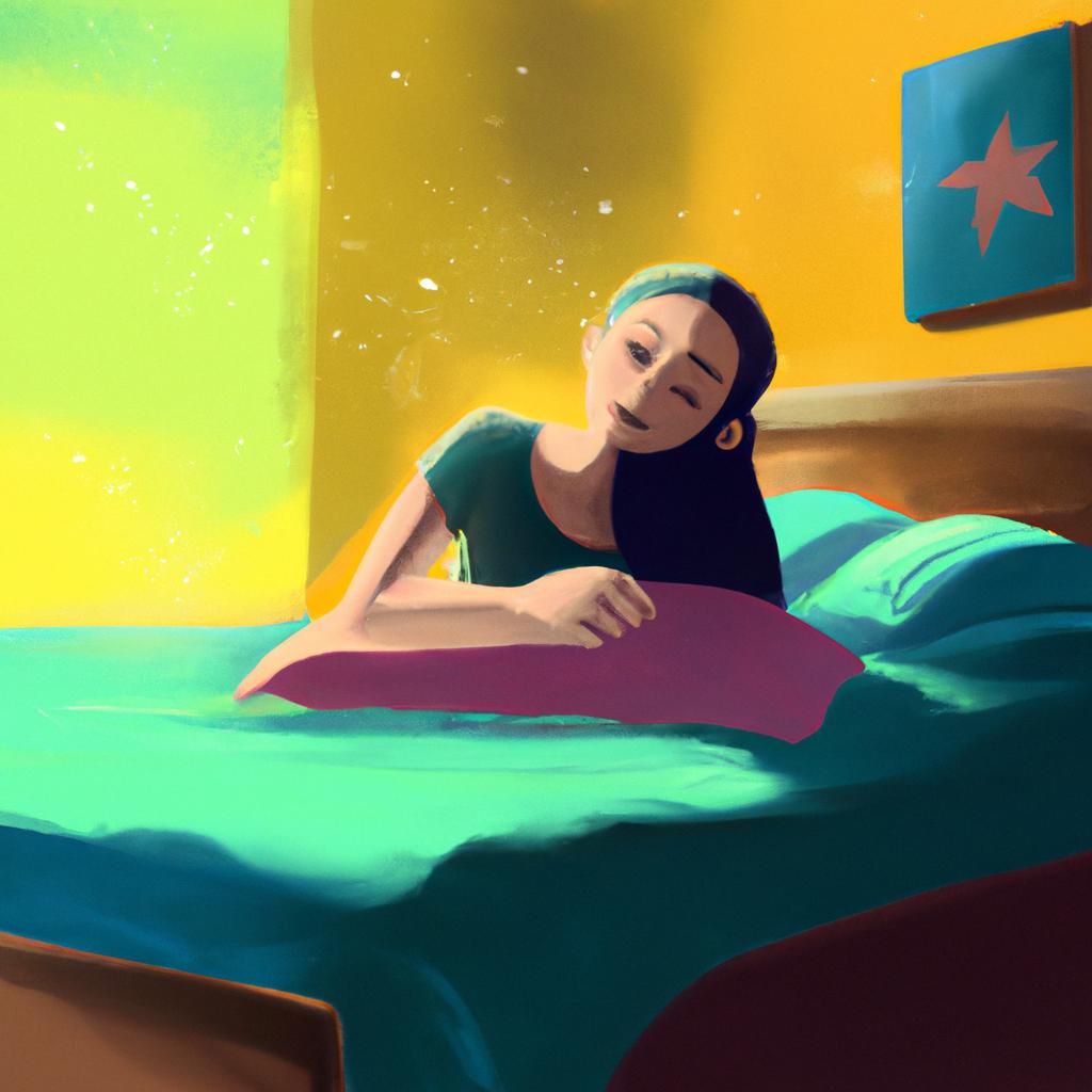 Imagem de capa do post "Descubra o Significado de Sonhar com Cama Nova: Percorra esse caminho!" com um desenho digital
