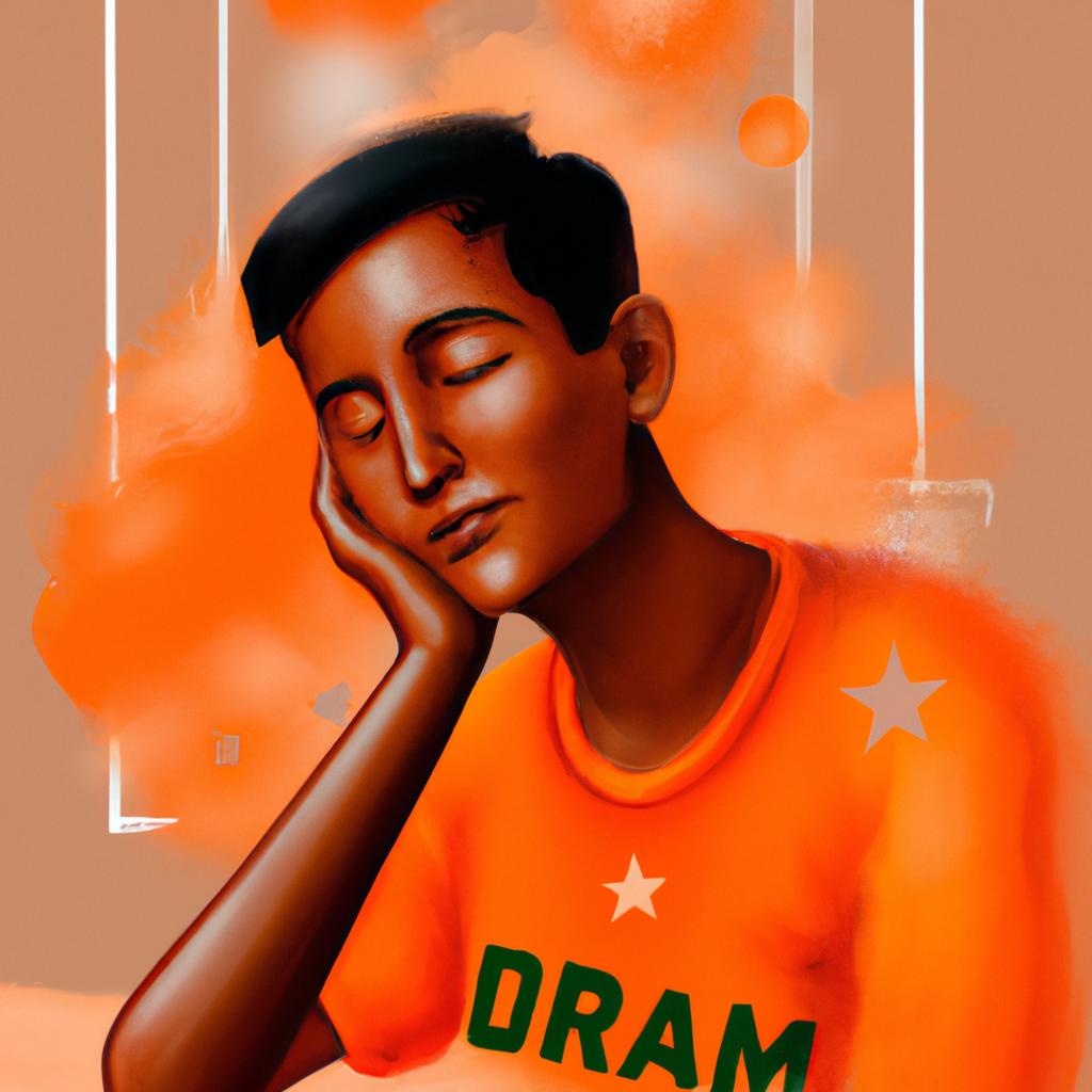 Imagem de capa do post Descubra o Que Significa Sonhar com Camisa Laranja! com um desenho digital