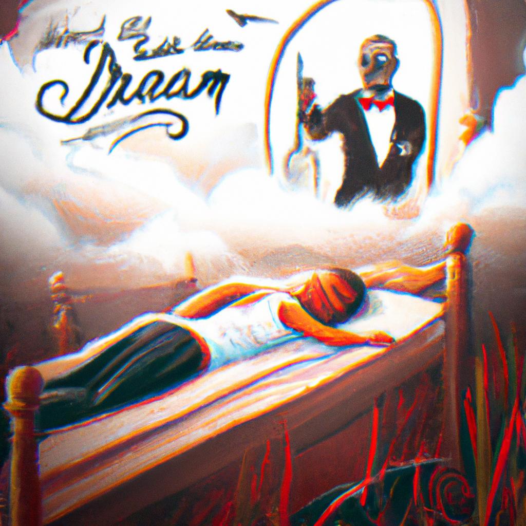 Imagem de capa do post "Descubra o Significado de Sonhar com Cantor Já Falecido!" com um desenho digital