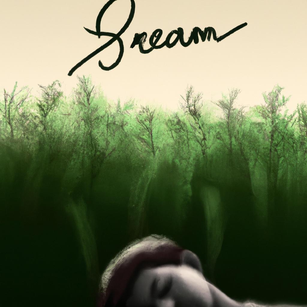 Imagem de capa do post "Descubra o Significado de Sonhar com Capim Verde" com um desenho digital