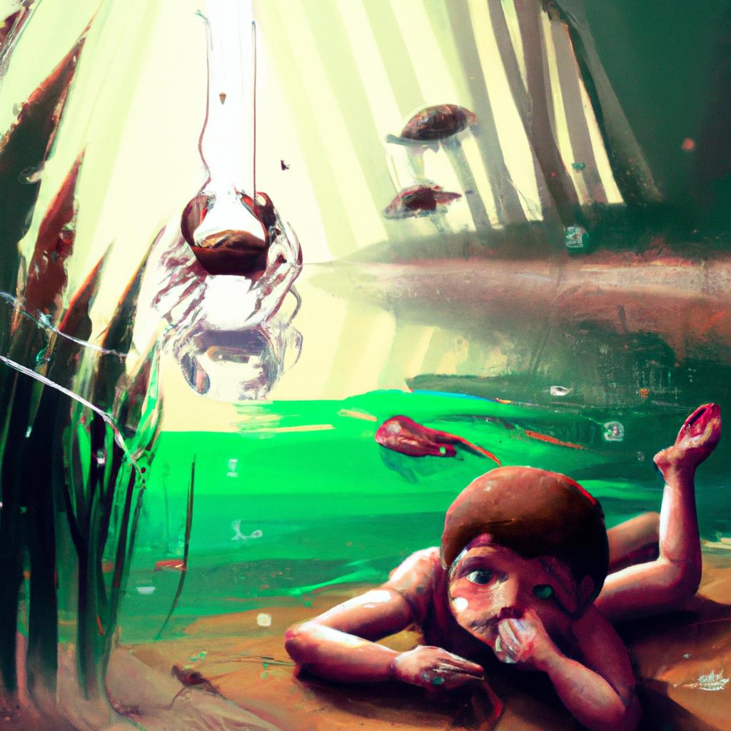 Imagem de capa do post "Descubra o que Significa Sonhar com Carangueijo!" com um desenho digital