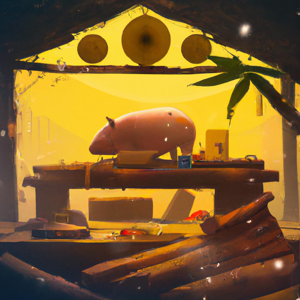 Imagem de capa do post "Descubra o que Significa Sonhar com Carne de Porco Jogo do Bicho!" com um desenho digital
