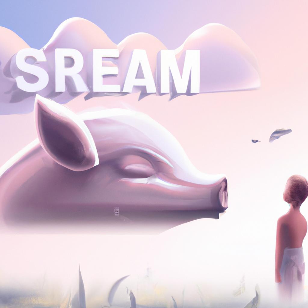 Imagem de capa do post Descubra o Significado de "Sonhar com Carne de Porco"! com um desenho digital