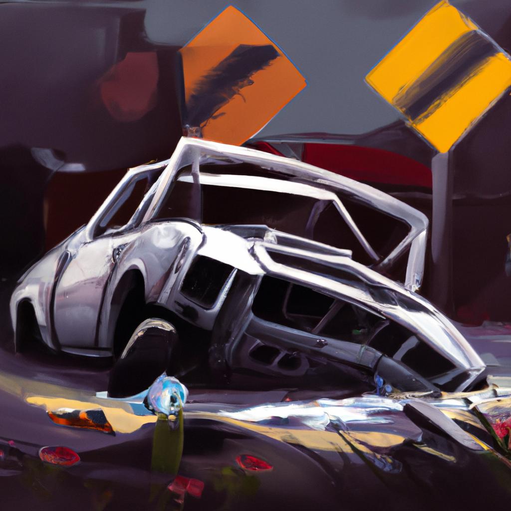 Imagem de capa do post Sonhar com Carro Destruído: Descubra o Significado! com um desenho digital