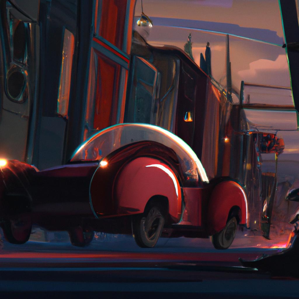 Imagem de capa do post "Descubra o Significado de Sonhar com Carro em Movimento!" com um desenho digital