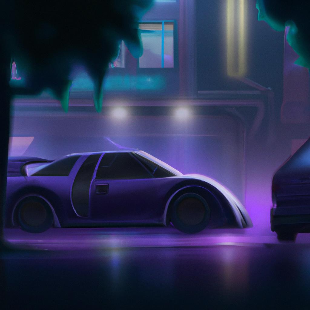 Imagem de capa do post "Sonhar com Carro Estacionado: O Significado Revelado!" com um desenho digital
