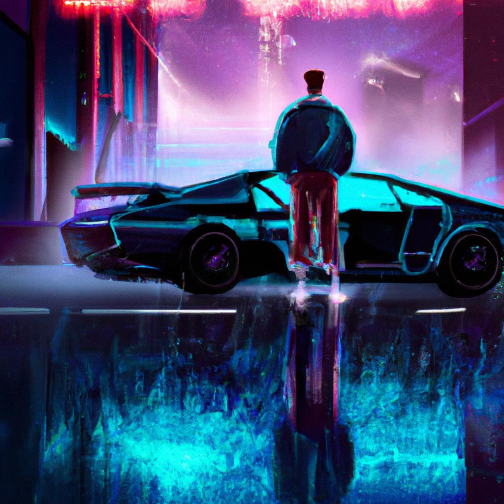 Imagem de capa do post Descubra o que Significa Sonhar com Carros Batidos e Números da Sorte! com um desenho digital