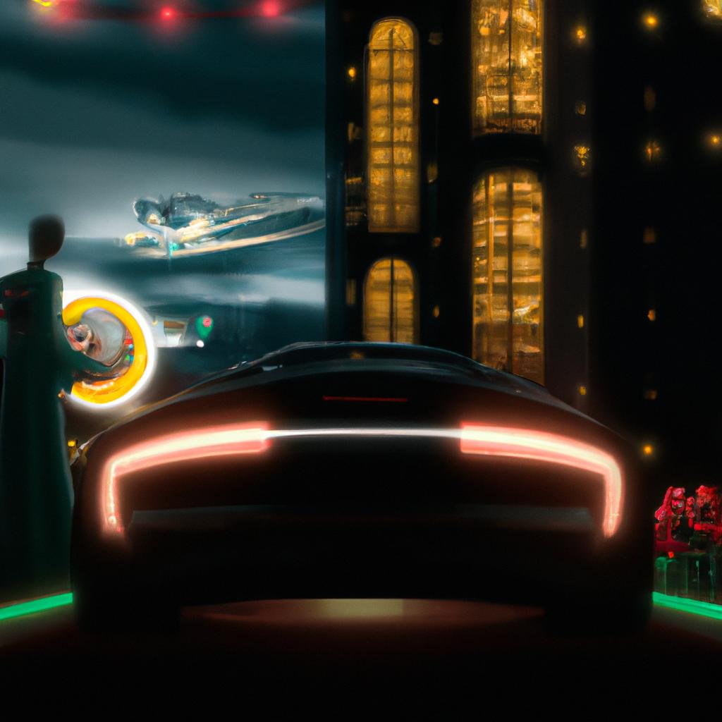 Imagem de capa do post "Descubra o Significado de Sonhar com Carros de Luxo!" com um desenho digital