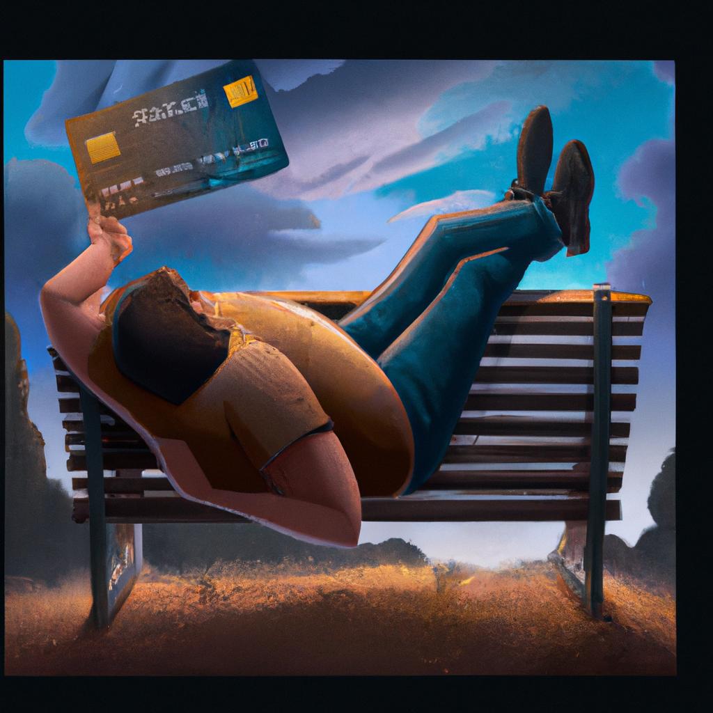 Imagem de capa do post "Descubra o que Significa Sonhar com Cartão de Banco!" com um desenho digital