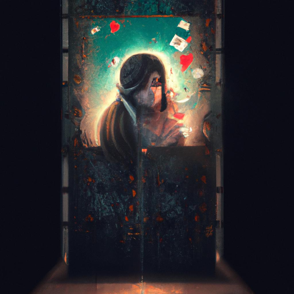 Imagem de capa do post "Descubra o Significado de Sonhar com Cartas de Baralho!" com um desenho digital