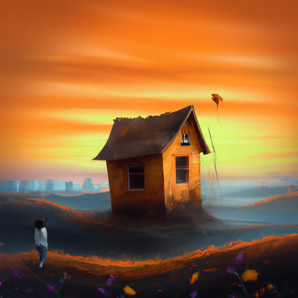 Imagem de capa do post Descubra o Significado de "Sonhar com Casa Destruída"! com um desenho digital