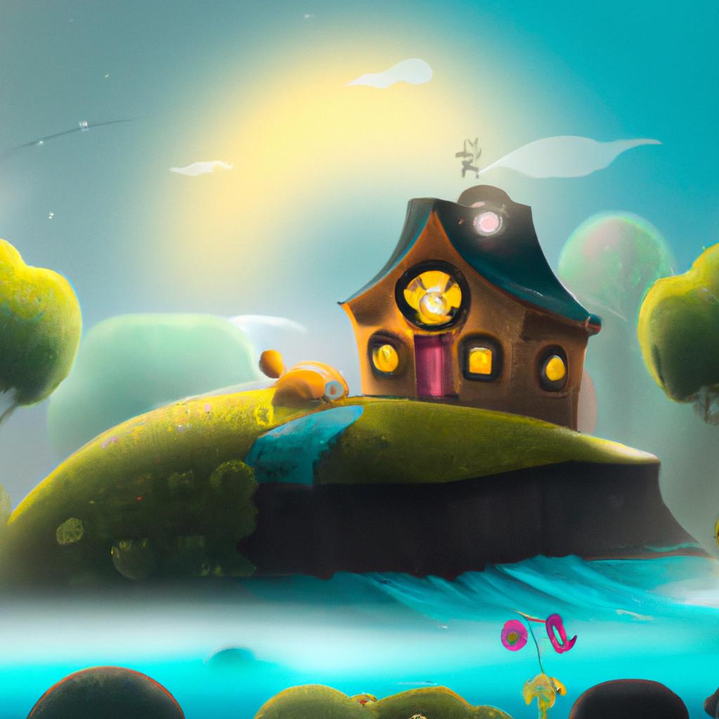 Imagem de capa do post "Descubra o Significado de Sonhar com Casa no Jogo do Bicho!" com um desenho digital