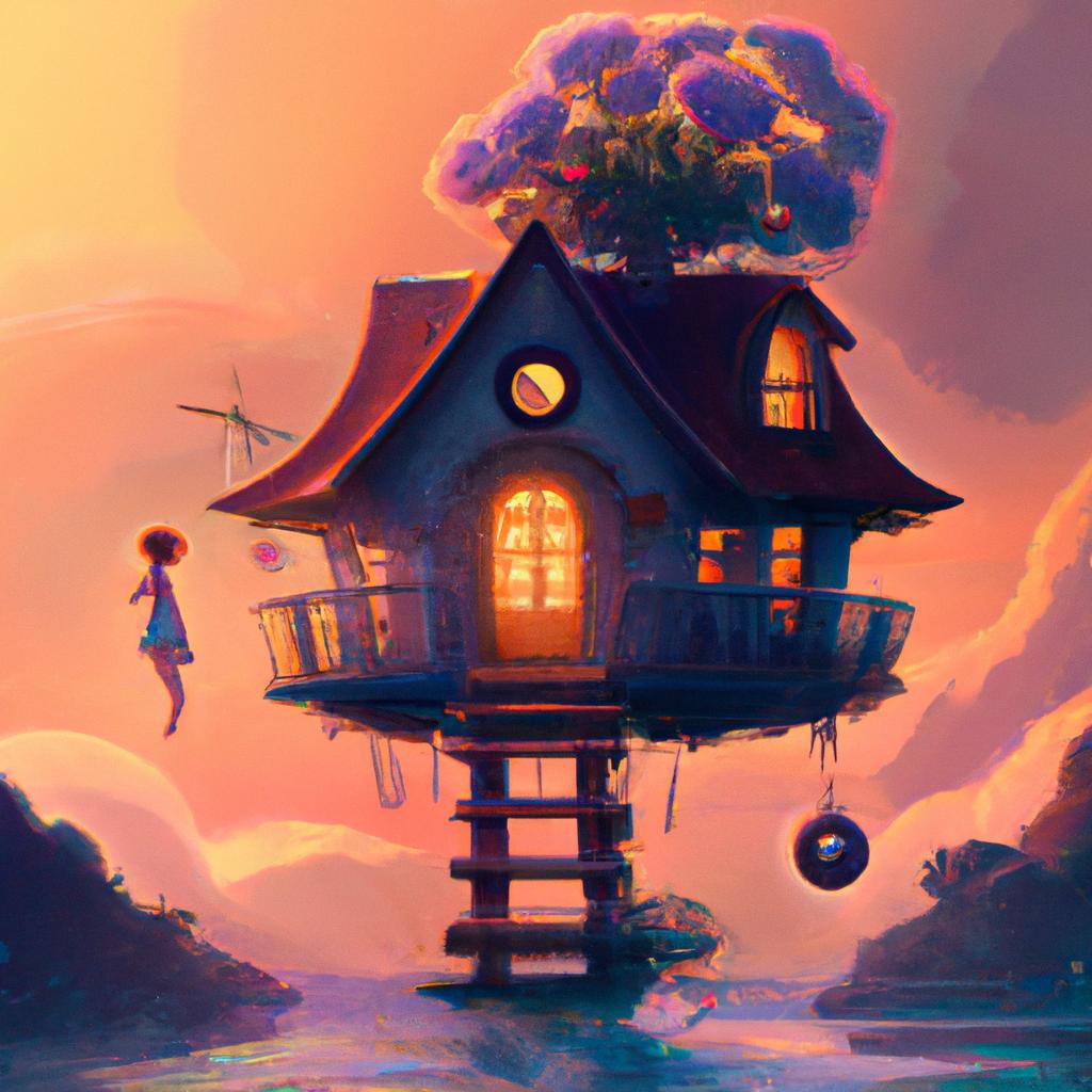 Imagem de capa do post "Descubra o Significado de Sonhar com Casa Nova: O Livro dos Sonhos!" com um desenho digital