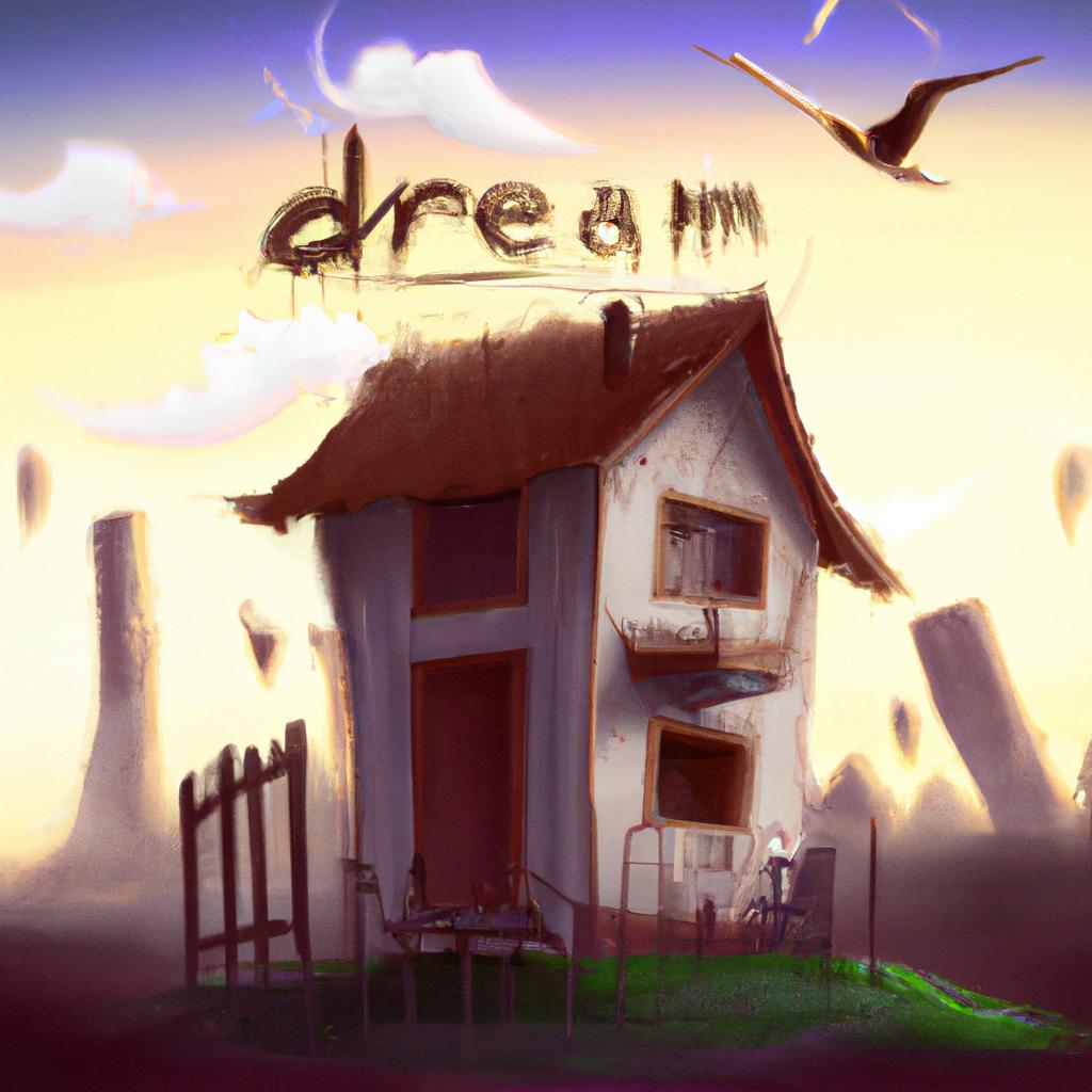 Imagem de capa do post Descubra o Significado de Sonhar com Casa Demolida! com um desenho digital